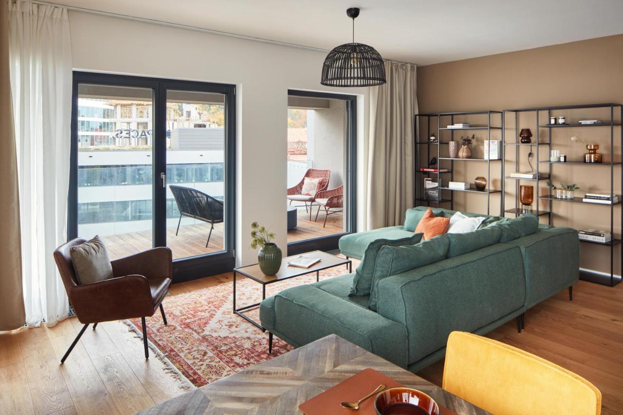 Prague Days - Designer Apts - Garage - Terrace - Easy City Access Экстерьер фото